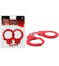 Kırmızı Metal Fantezi Kelepçesi