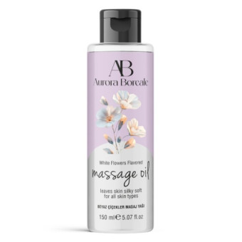 Beyaz Çiçek Kokulu Masaj Yaği
